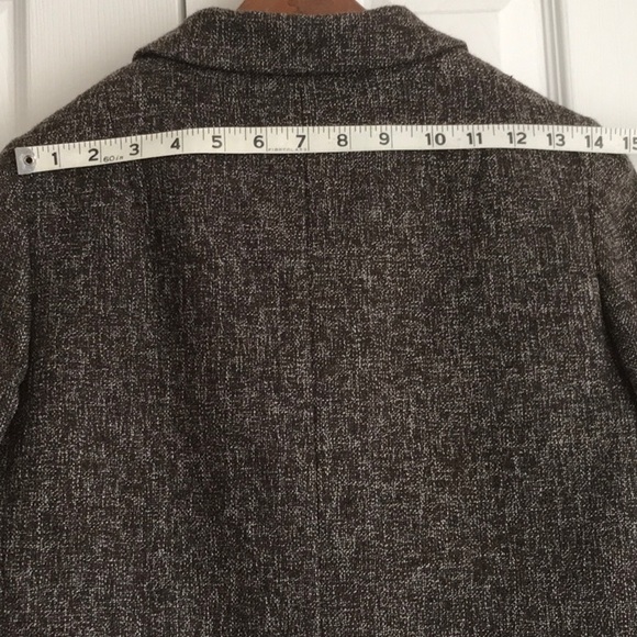 Banana Republic Wool Tweed Swing Retro Crop Jacket 4P - Picture 8 of 16